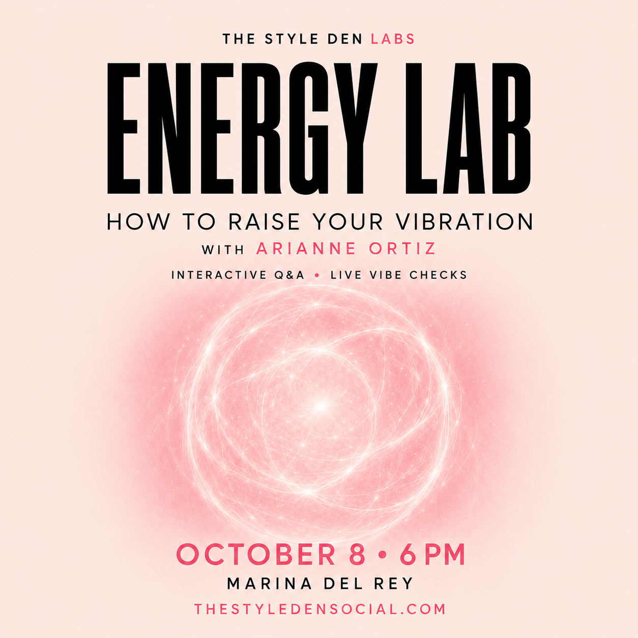The Energy Lab with Arianne Ortiz | October 8th 6PM